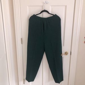 St.John Knit Pleated Slacks
